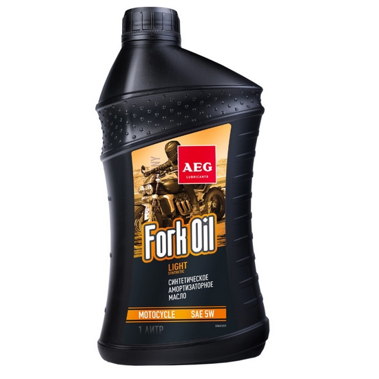 Масло амортизаторное для вилок мотоциклов AEG ForkOil 5W (1л) Масло амортизаторное для вилок мотоциклов AEG ForkOil 5W (1л)
