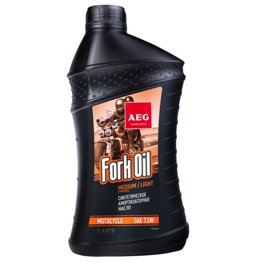 Масло амортизаторное для вилок мотоциклов AEG ForkOil 7.5W (1л) Масло амортизаторное для вилок мотоциклов AEG ForkOil 7.5W (1л)