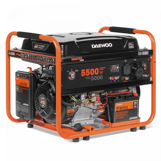 Генератор бензиновый DAEWOO GDA 6500E Генератор бензиновый DAEWOO GDA 6500E