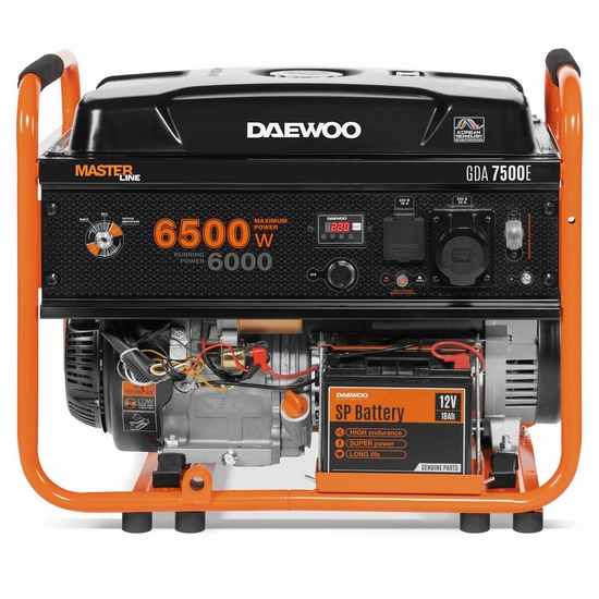 Генератор бензиновый DAEWOO GDA 7500E Генератор бензиновый DAEWOO GDA 7500E