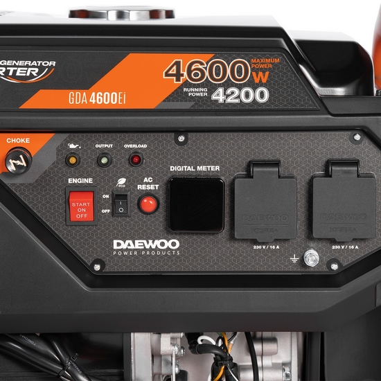 Генератор бензиновый инверторный DAEWOO GDA 4600Ei Генератор бензиновый инверторный DAEWOO GDA 4600Ei