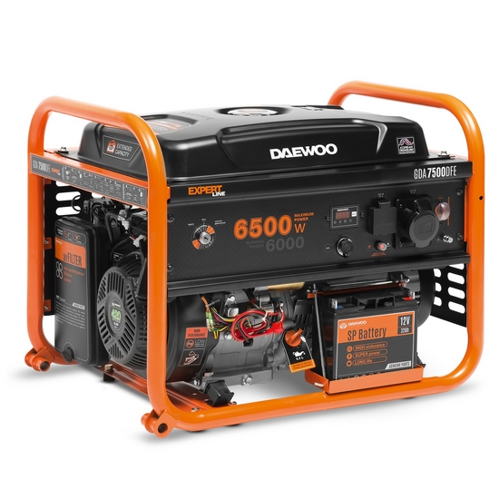 Генератор бензиновый DAEWOO GDA 7500 DFE (газовый) Генератор бензиновый DAEWOO GDA 7500 DFE (газовый)
