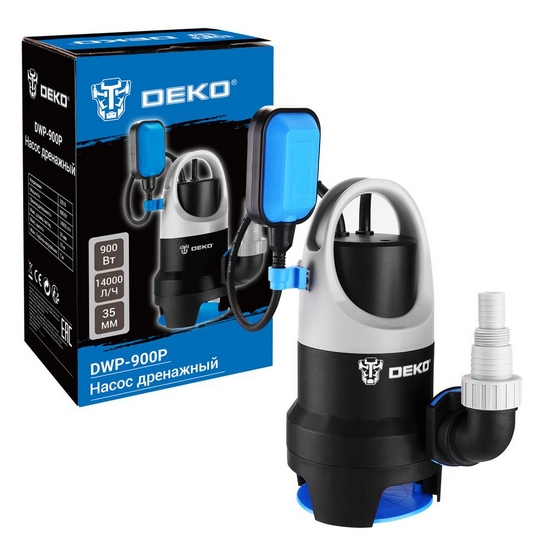 Насос дренажный DEKO DWP-900P Насос дренажный DEKO DWP-900P