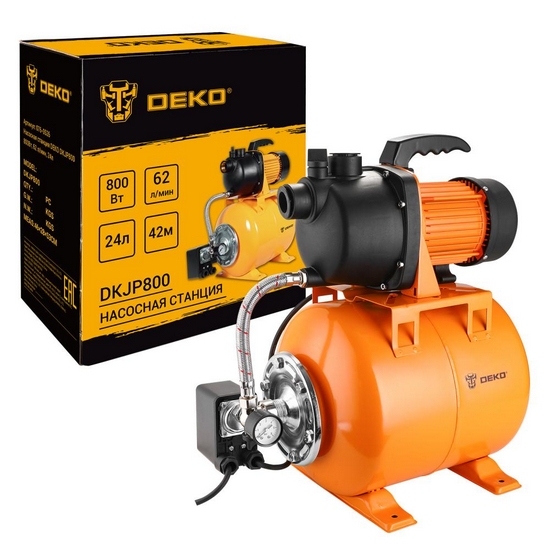 Насосная станция DEKO DKJP800 Насосная станция DEKO DKJP800