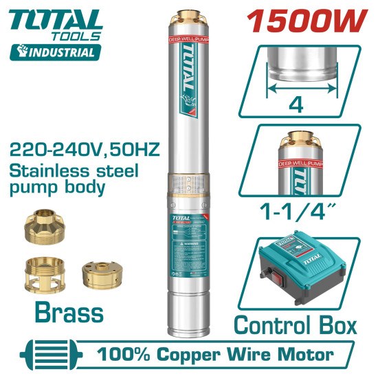 Глубинный насос 4 " TOTAL TWP515006