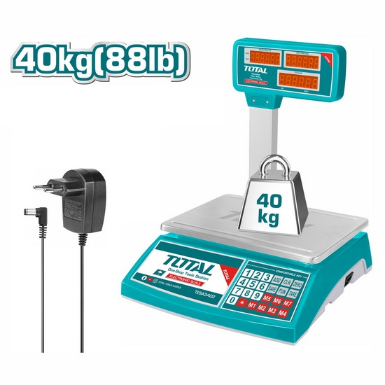 Весы электронные 40 кг TOTAL TESA3402 Весы электронные 40 кг TOTAL TESA3402