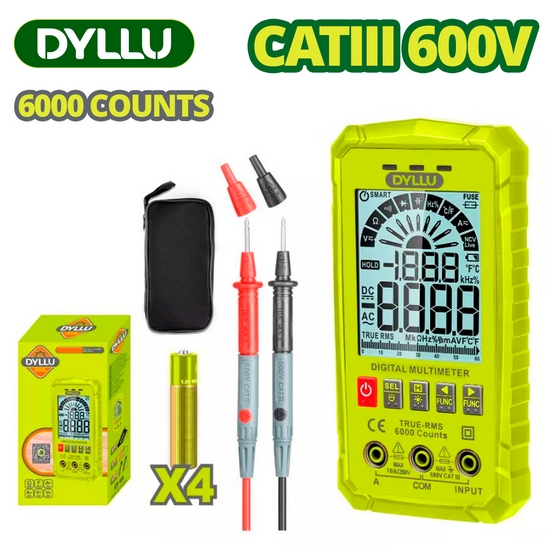 Мультиметр цифровой DYLLU DTDM1507 Мультиметр цифровой DYLLU DTDM1507