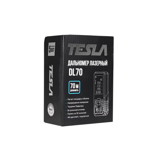Дальномер лазерный TESLA DL70