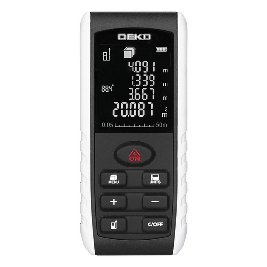 Дальномер лазерный с угломером DEKO GLP-50