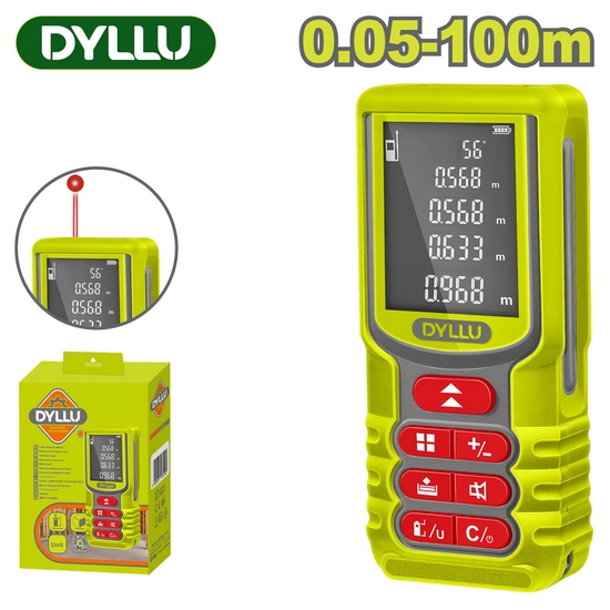 Дальномер лазерный 0.05-100м DYLLU DTDL1520