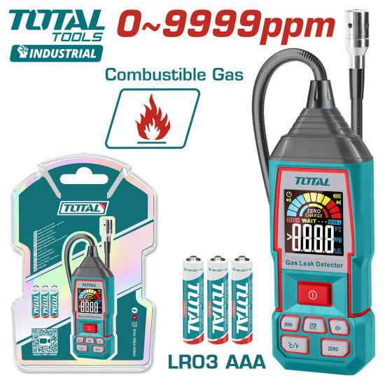 Цифровой индикатор газа TOTAL TETGA031 Цифровой индикатор газа TOTAL TETGA031