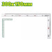 Угольник 300х150мм DYLLU DTSR4330