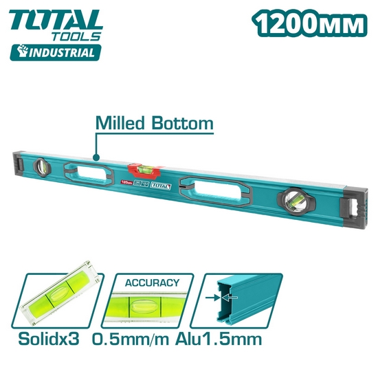 Строительный уровень 1200mm TOTAL TMT212028 Строительный уровень 1200mm TOTAL TMT212028