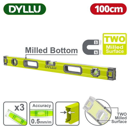 Уровень магнитный 1000мм DYLLU DTSL3G100