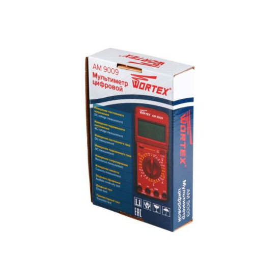 Мультиметр цифровой WORTEX AM 9009 Мультиметр цифровой WORTEX AM 9009