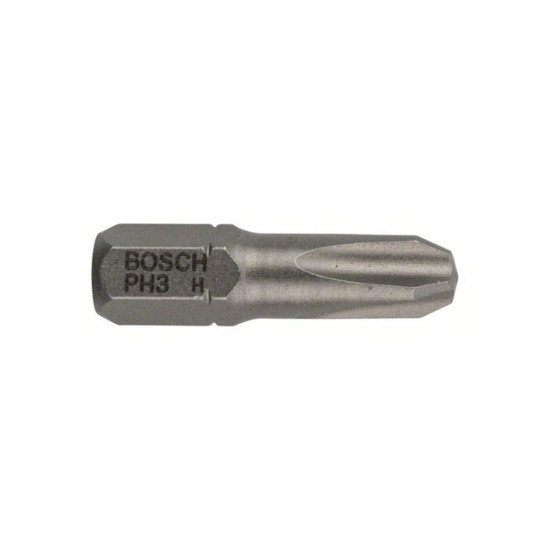 Насадка (бита) крестообразная PH3 25 мм BOSCH Extra Hart Насадка (бита) крестообразная PH3 25 мм BOSCH Extra Hart
