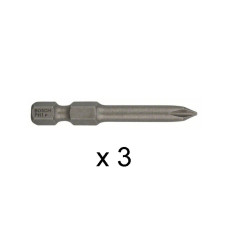 Насадка с  шестигран. хв. PH1 49мм 3шт BOSCH