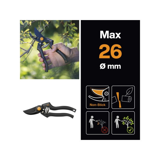 Секатор садовый профессиональный FISKARS Секатор садовый профессиональный FISKARS