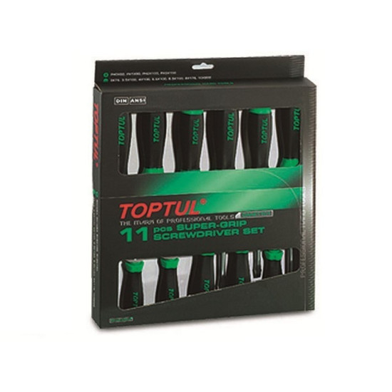 Набор отверток 11шт TOPTUL Набор отверток 11шт TOPTUL