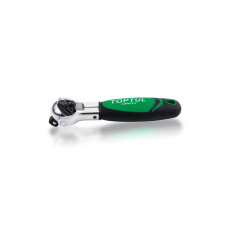 Трещотка 1/4"-1/2" 72зуб. 160мм двухсторонняя TOPTUL