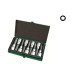 Набор бит TORX 1/2" 9пр. T20-T60 80мм TOPTUL Набор бит TORX 1/2" 9пр. T20-T60 80мм TOPTUL