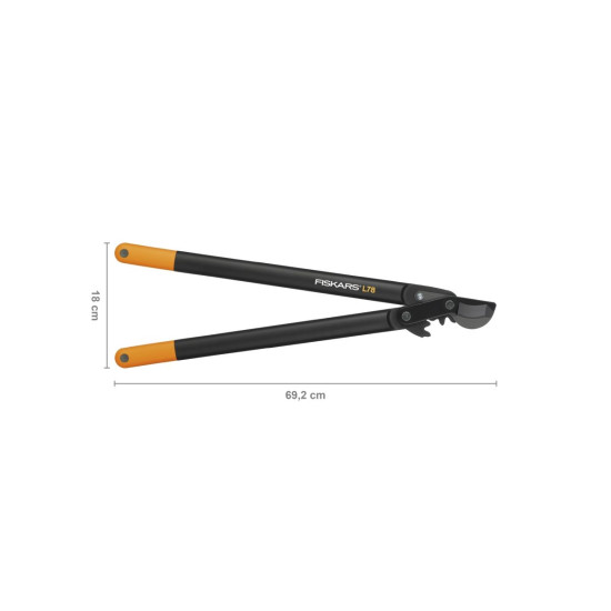 Сучкорез плоскостной L78 FISKARS PowerGear большой Сучкорез плоскостной L78 FISKARS PowerGear большой