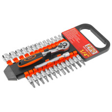 Набор головок и бит 28пр. 1/4" PRO STARTUL (PRO-028)