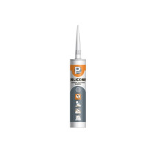Герметик силиконовый санит. P PLUS "Silicone Sanitary" (прозр.) 280мл