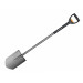 Лопата штыковая телескопическая закругленная SmartFit FISKARS