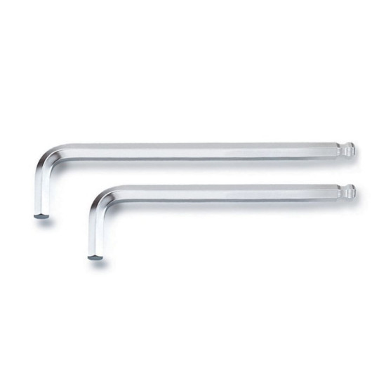 Ключ шестигранный 2,5х114,5х20,5мм с шариком EXTRA LONG TOPTUL Ключ шестигранный 2,5х114,5х20,5мм с шариком EXTRA LONG TOPTUL