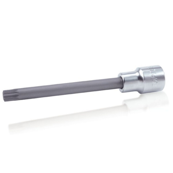 Головка 1/2" с насадкой SPLINE M10 удлин. 140мм TOPTUL Головка 1/2" с насадкой SPLINE M10 удлин. 140мм TOPTUL