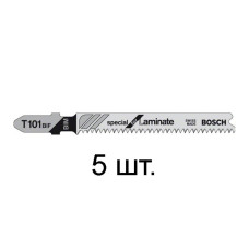 Пилка лобз. по дереву/ламинату T101BIF ( 5 шт.) BOSCH
