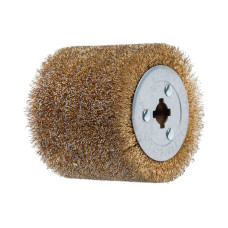 Щетка стальная с латунным покрытием 100х120 мм 0,3 мм WORTEX для WS 1012 S