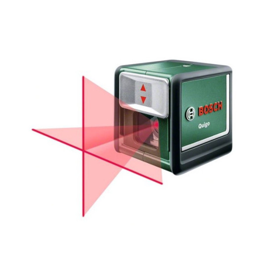 Нивелир лазерный BOSCH QUIGO с держателем в мет. кор. Нивелир лазерный BOSCH QUIGO с держателем в мет. кор.