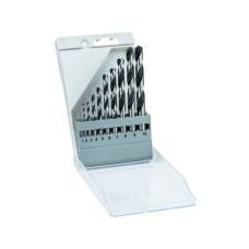 Набор сверл по мет. 10шт 1-10мм HSS PointTeQ