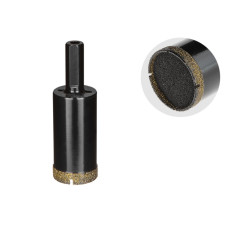 Коронка алмазная d 25мм керамогранит GEPARD (GP2077-25)