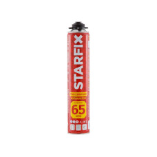 Пена монтажная профессиональная всесезонная STARFIX Foam Pro 65 (850мл)