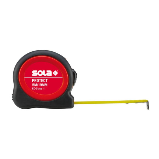 Рулетка 3м/16мм "Protect" PE 3m (SOLA) Рулетка 3м/16мм "Protect" PE 3m (SOLA)