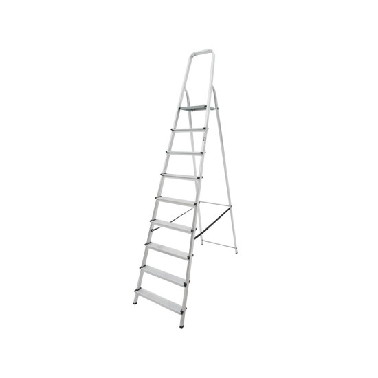 Лестница-стремянка алюм. 191 см 9 ступ. 6,0 кг PRO STARTUL (ST9940-09) Лестница-стремянка алюм. 191 см 9 ступ. 6,0 кг PRO STARTUL (ST9940-09)