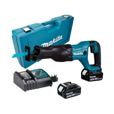 Аккум. сабельная пила MAKITA LXT DJR 186 RFE в чем.