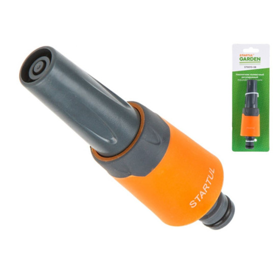 Наконечник поливочный рег. с мягк. ручкой STARTUL GARDEN (ST6010-08) Наконечник поливочный рег. с мягк. ручкой STARTUL GARDEN (ST6010-08)