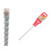 6х150х210 мм бур (сверло) SDS-plus E4 WORTEX