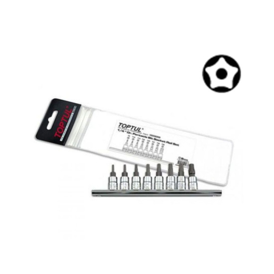 Набор бит 1/4" 8шт. TOPTUL Набор бит 1/4" 8шт. TOPTUL
