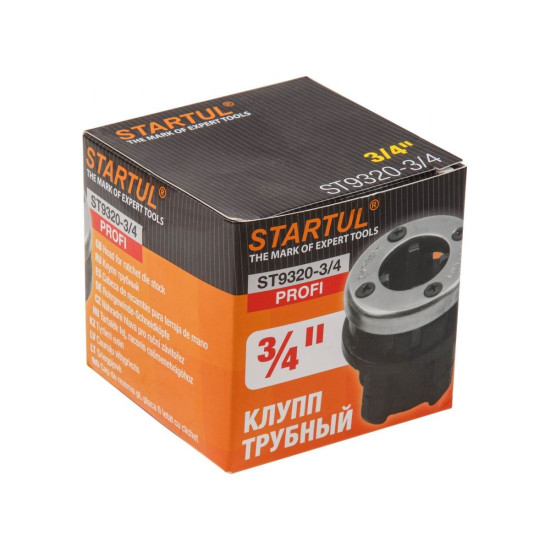 Клупп трубный 3/4" STARTUL PROFI (ST9320-3/4) Клупп трубный 3/4" STARTUL PROFI (ST9320-3/4)