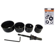 Набор пильных коронок по дереву  6предметов GEPARD (GP2200-06)