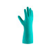 Перчатки К80 Щ50 нитриловые защитные промышленные, р-р 11/XXL, зеленые, JetaSafety
