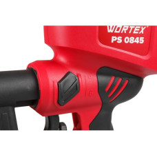 Краскораспылитель электрический WORTEX PS 0845 в кор. 450 Вт, 800 мл/мин, 0.9 л бак