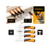 Нож для тяжелых работ с точилкой FISKARS
