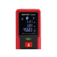 Дальномер лазерный WORTEX LR 6001 в кор., 0.05 - 60 м, +/- 2 мм/м