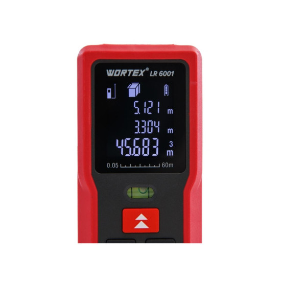 Дальномер лазерный WORTEX LR 6001 в кор., 0.05 - 60 м, +/- 2 мм/м Дальномер лазерный WORTEX LR 6001 в кор., 0.05 - 60 м, +/- 2 мм/м